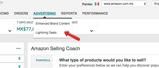 Amazon Seller Central PPC Sponsored Ads in Mexico
