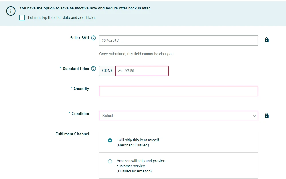 How to List a Product on Amazon - Assign SKU Number