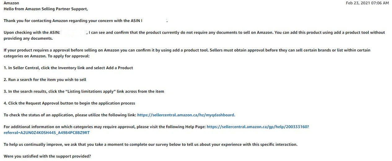 How to List a Product on Amazon - Contacting Seller Central Support