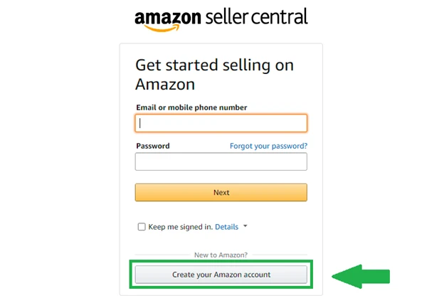 How to Become an Amazon Seller in the USA - Creating an Account on Seller Central