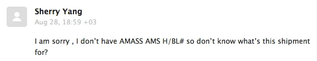 Amass Freightos Email