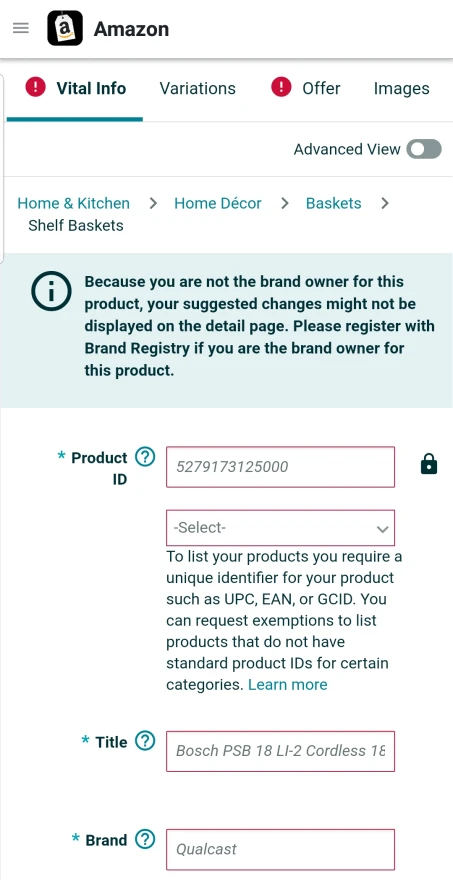 How to List a Product on Amazon - Enter Product Details and Selling Price