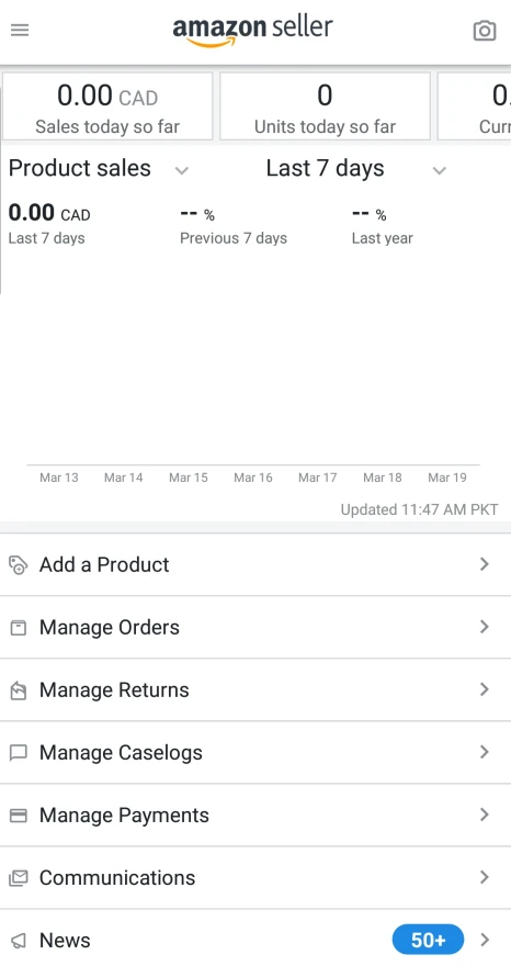 How to List a Product on Amazon - Open the Seller App