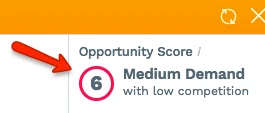 JungleScout Opportunity Score